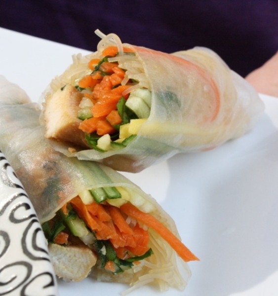 Cooking School: Making Spring Rolls! - For A Digestive Peace of Mind ...