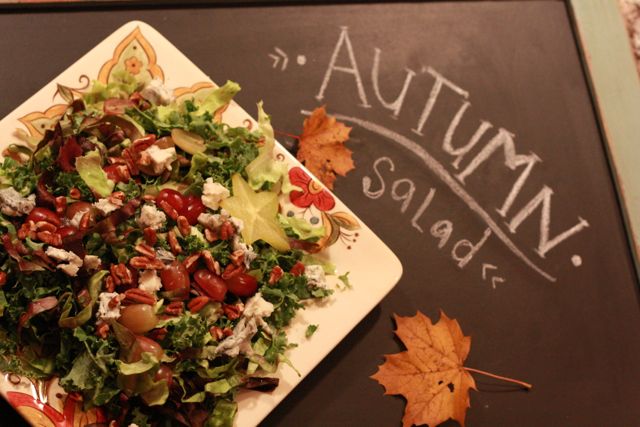 Autumn Salad www.katescarlata.com