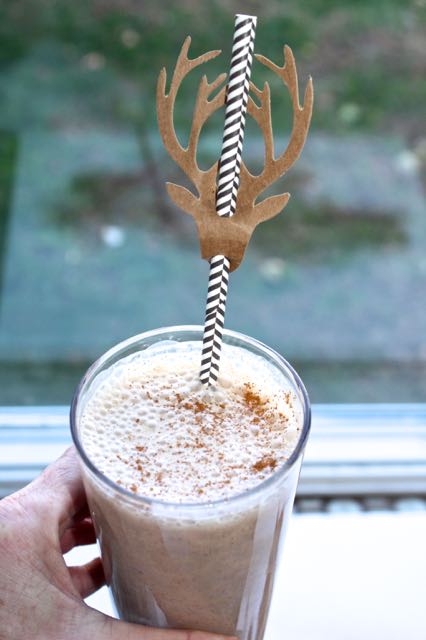 snickerdoodle oat smoothie