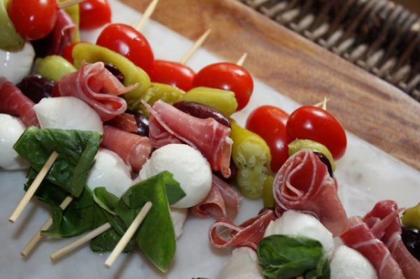 Low FODMAP Antipasto Skewers | For A Digestive Peace of Mind—Kate ...