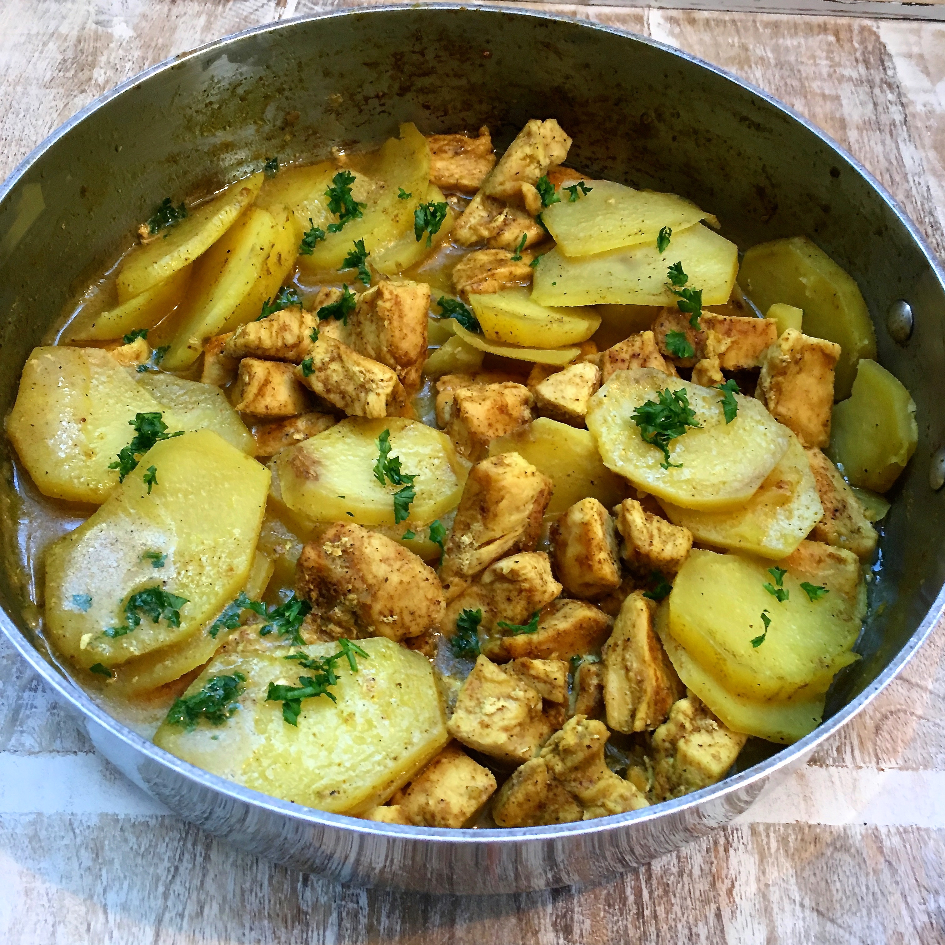Low Fodmap Chicken Curry For A Digestive Peace Of Mind Kate Scarlata Rdn