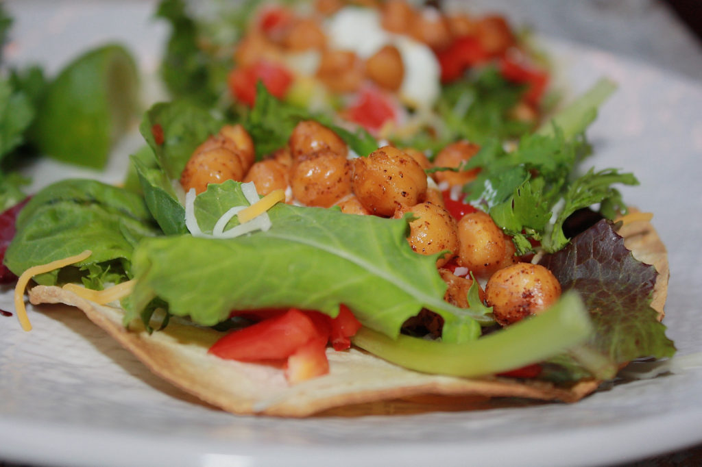 Roasted Chickpea Tacos | For A Digestive Peace of Mind—Kate Scarlata RDN