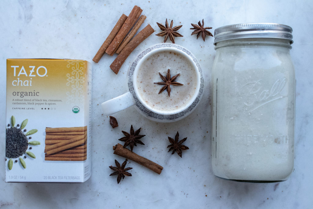 Homemade Oat “Milk” + a Chai Tea Latte For A Digestive Peace of Mind