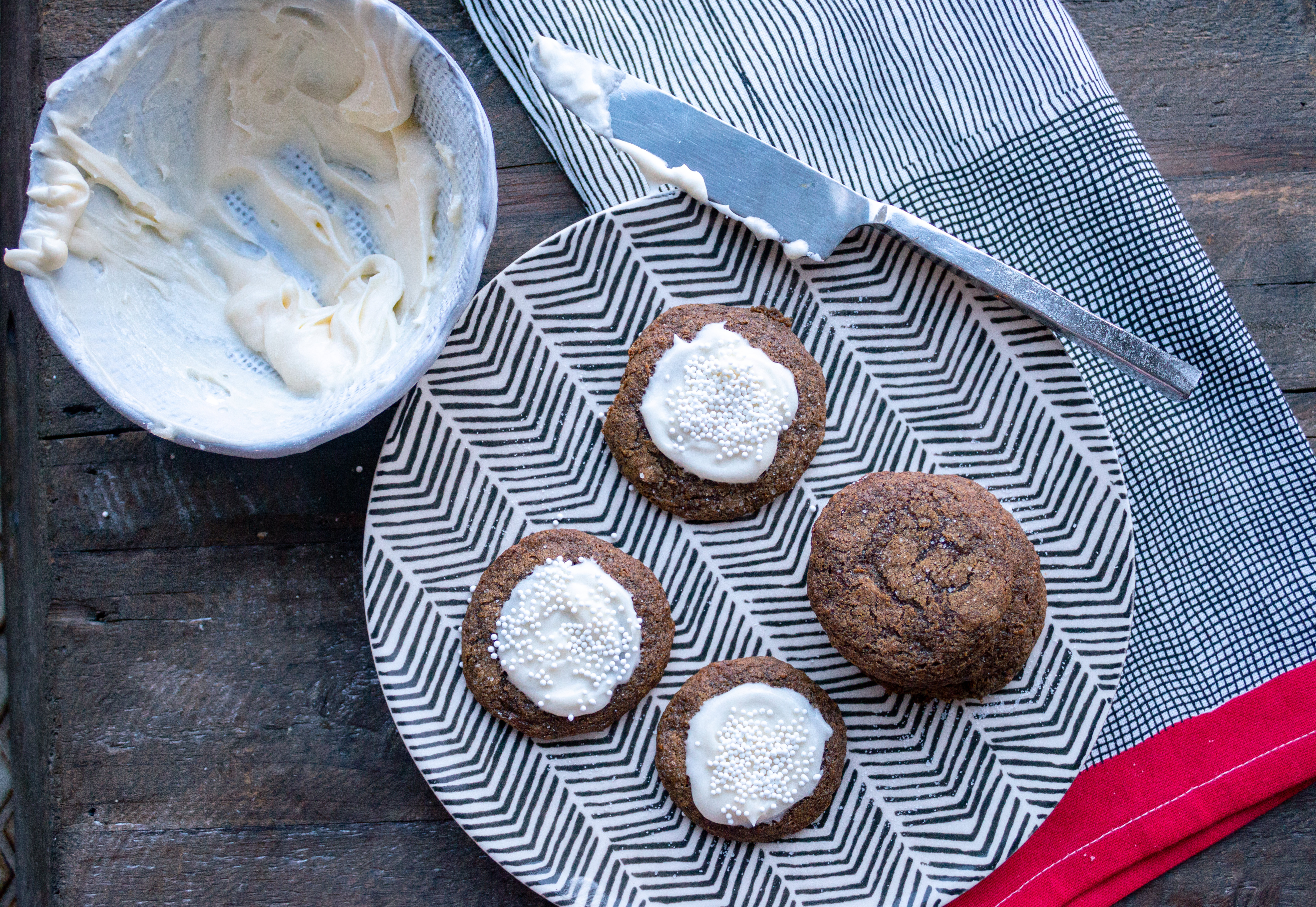 Holiday Ginger Snaps (low FODMAP & gluten free)