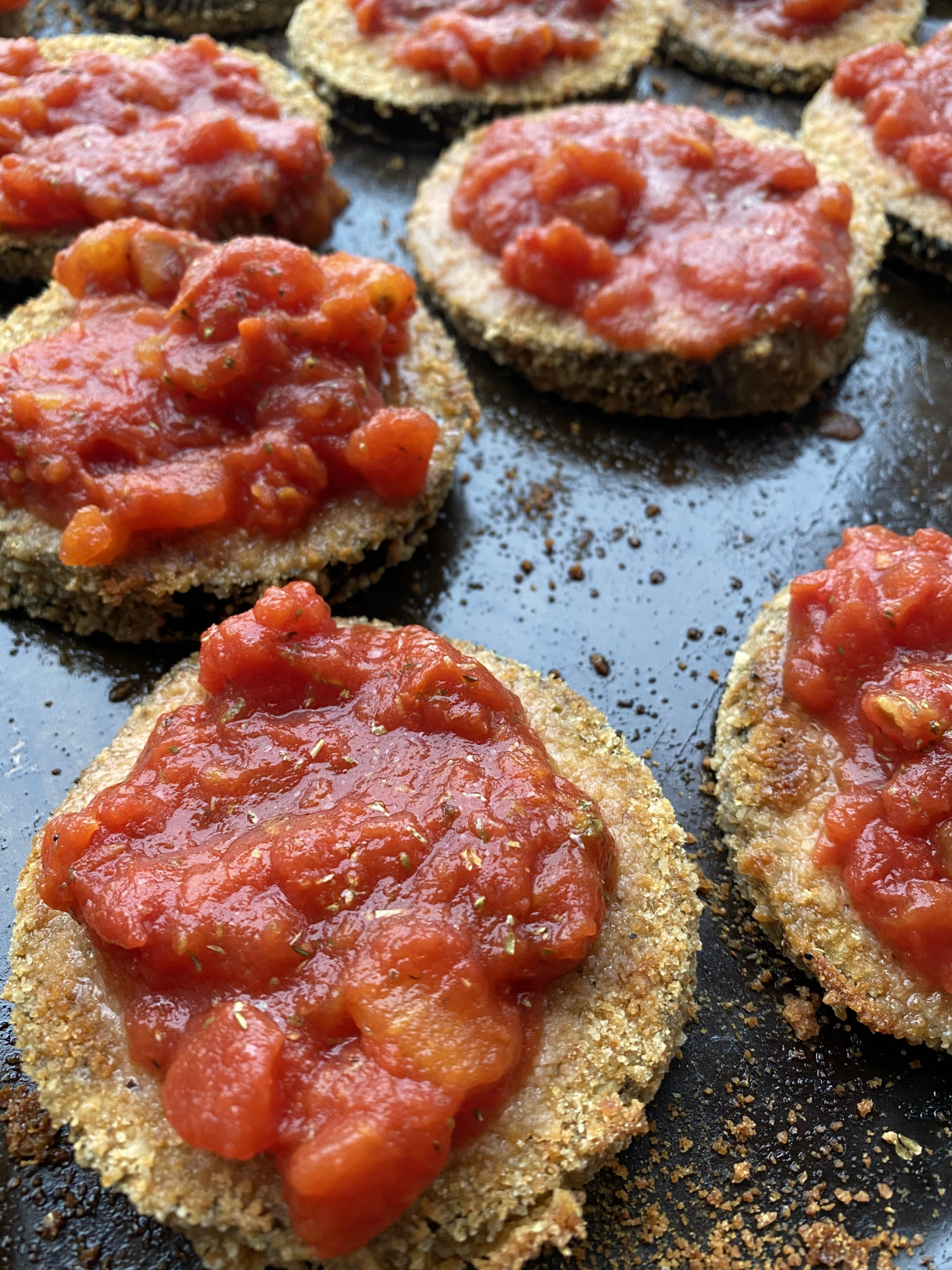 Baked low FODMAP Eggplant Parmesan For A Digestive Peace of Mind—Kate